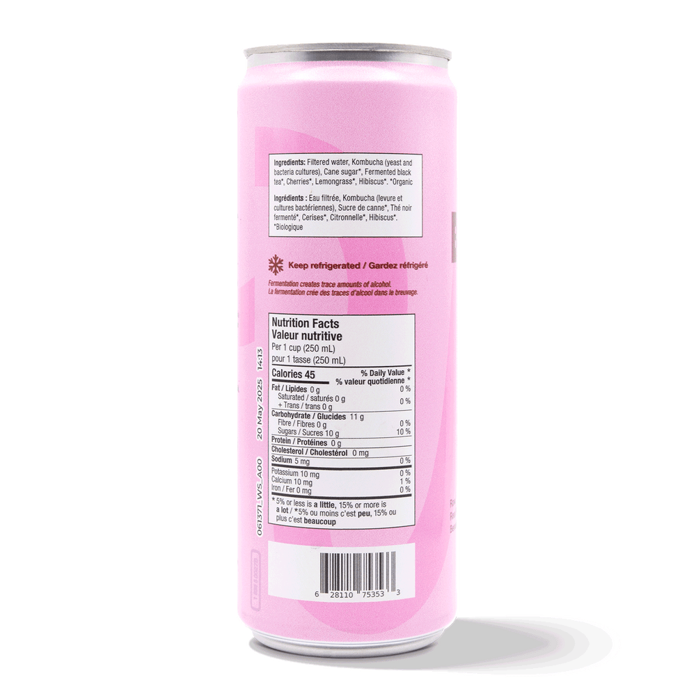 
                                
                                    Load image into Gallery viewer, Kombucha - Cherry Hibiscus (6 Cans)
                                
                            