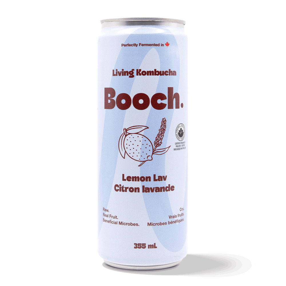 Kombucha - Lemon Lavender (6 Cans)