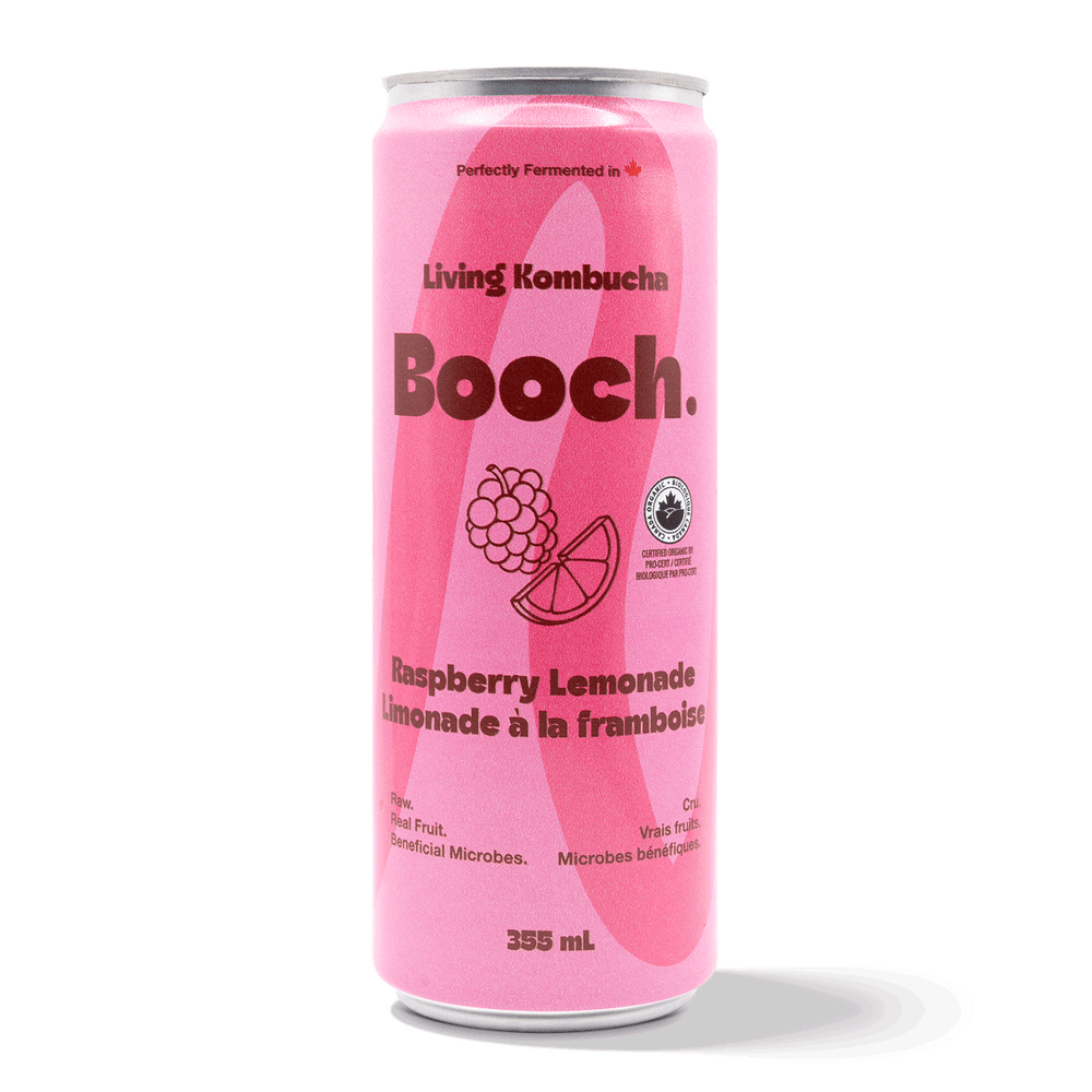 Kombucha - Raspberry Lemonade (6 Cans)