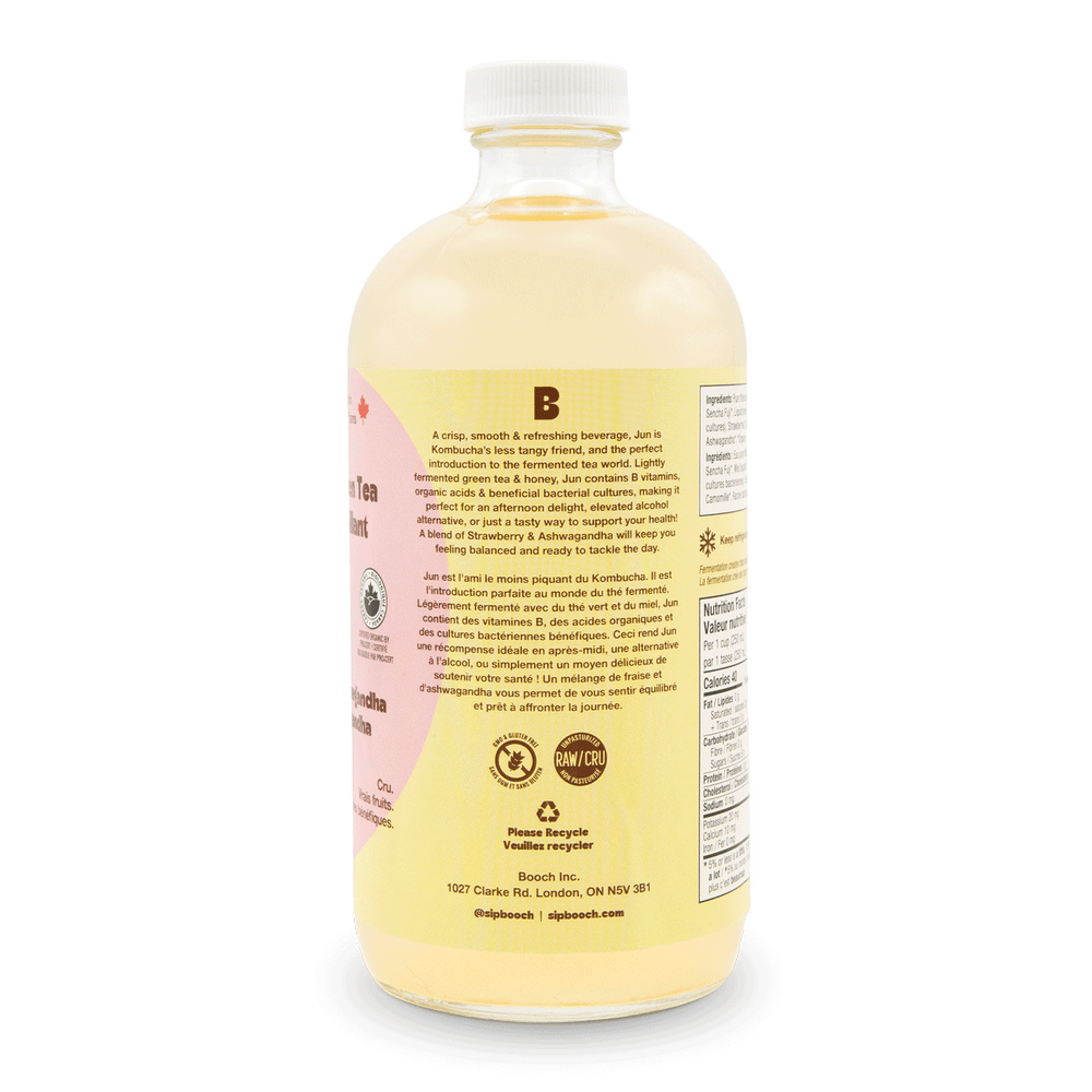 
                                
                                    Load image into Gallery viewer, Sparkling Green Tea - Strawberry &amp;amp; Ashwagandha (6 Bottles)
                                
                            