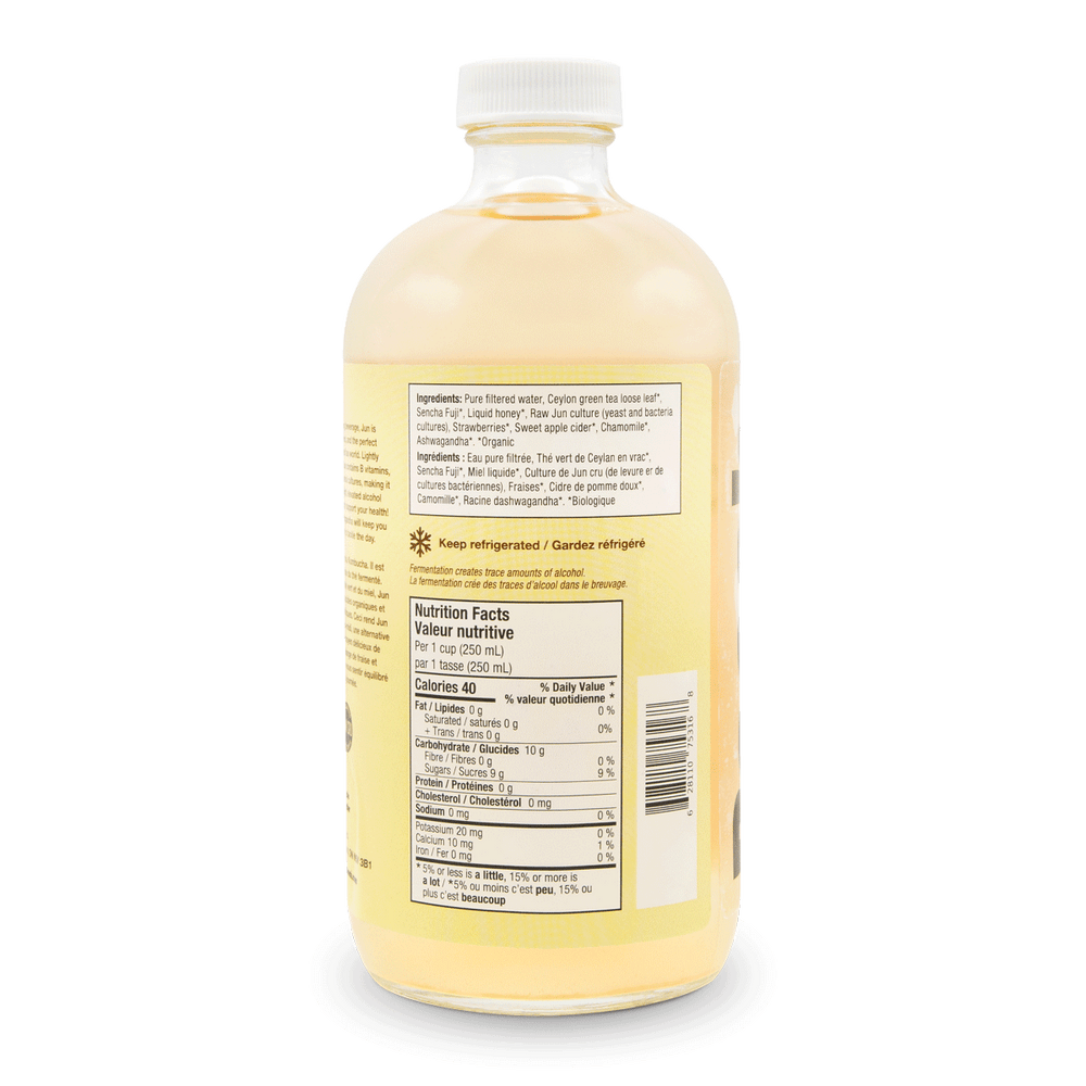 
                                
                                    Load image into Gallery viewer, Sparkling Green Tea - Strawberry &amp;amp; Ashwagandha (6 Bottles)
                                
                            