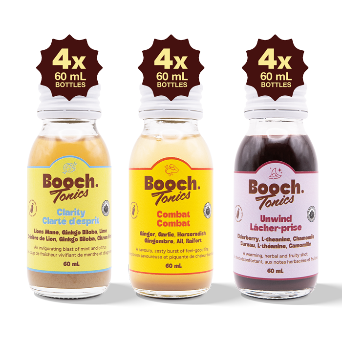 Booch Tonics - Variety Pack (12 Bottles)