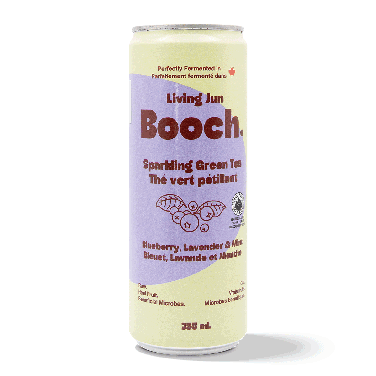 Sparkling Green Tea - Blueberry, Lavender & Mint (6 Cans)
